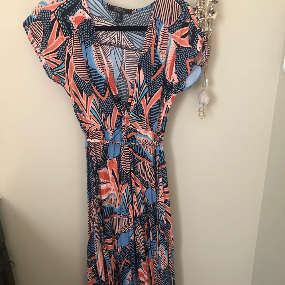 Forever 21 tropical maxi
